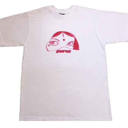 PINK/RED GIRL WITH TATTOOS TEE