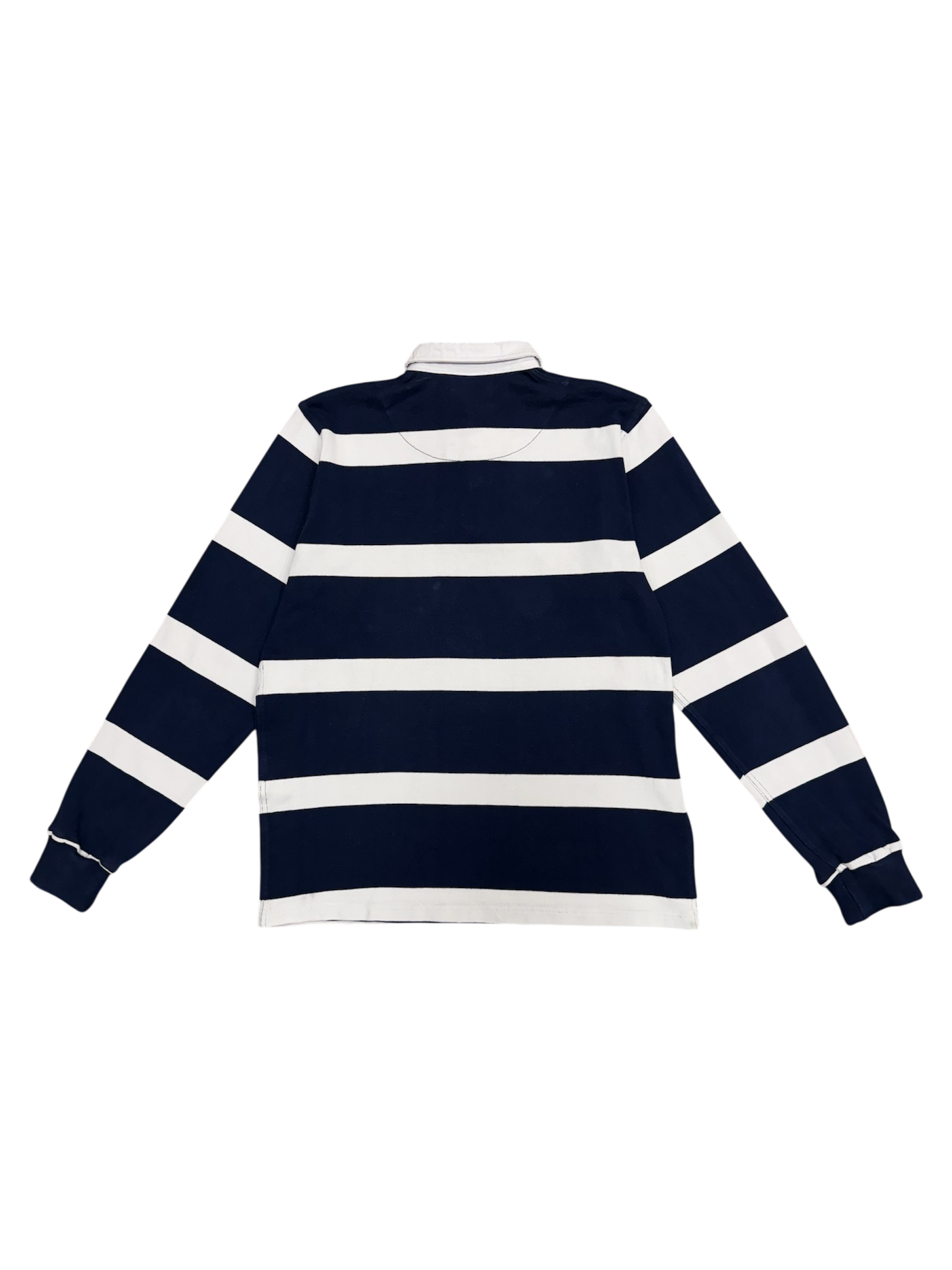 RUGBY POLO SHIRT [NAVY/WHITE]